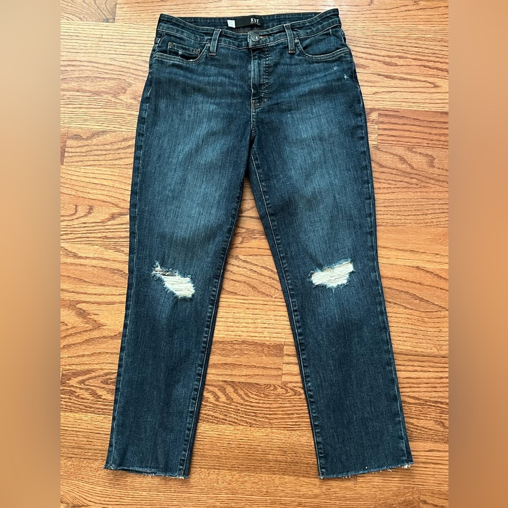 Kut from the Kloth, Women's Size 8, Reese Fab Ab Ankle Straight Leg High Rise